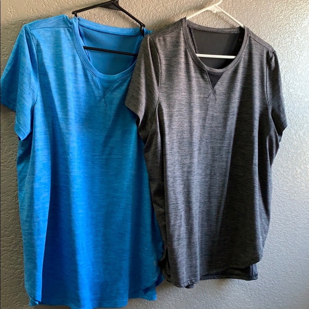 🔴 2/10 Two workout lose fit workout shirts